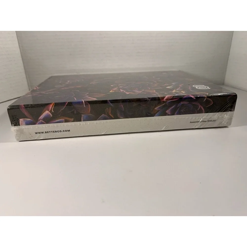 Better Co Purple Succulents 1000 Piece Puzzle - NEW Sealed Assembled 27.5” x 20”